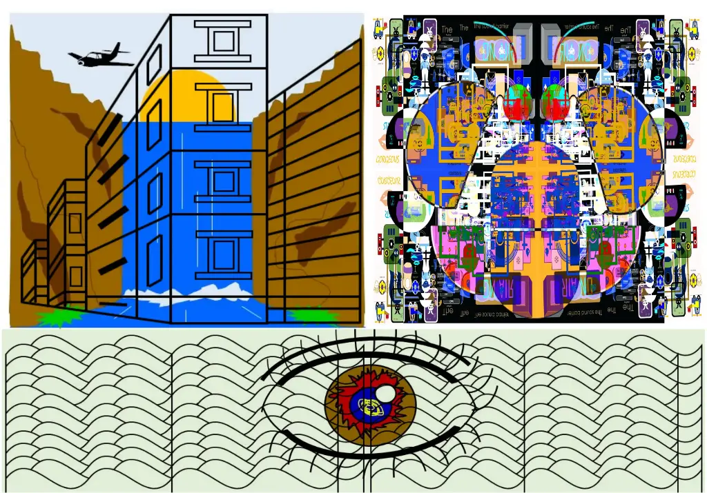 For Painting on Paper - Before Using a New Technological Marvel, Some of My Best Drawings with Microsoft Word